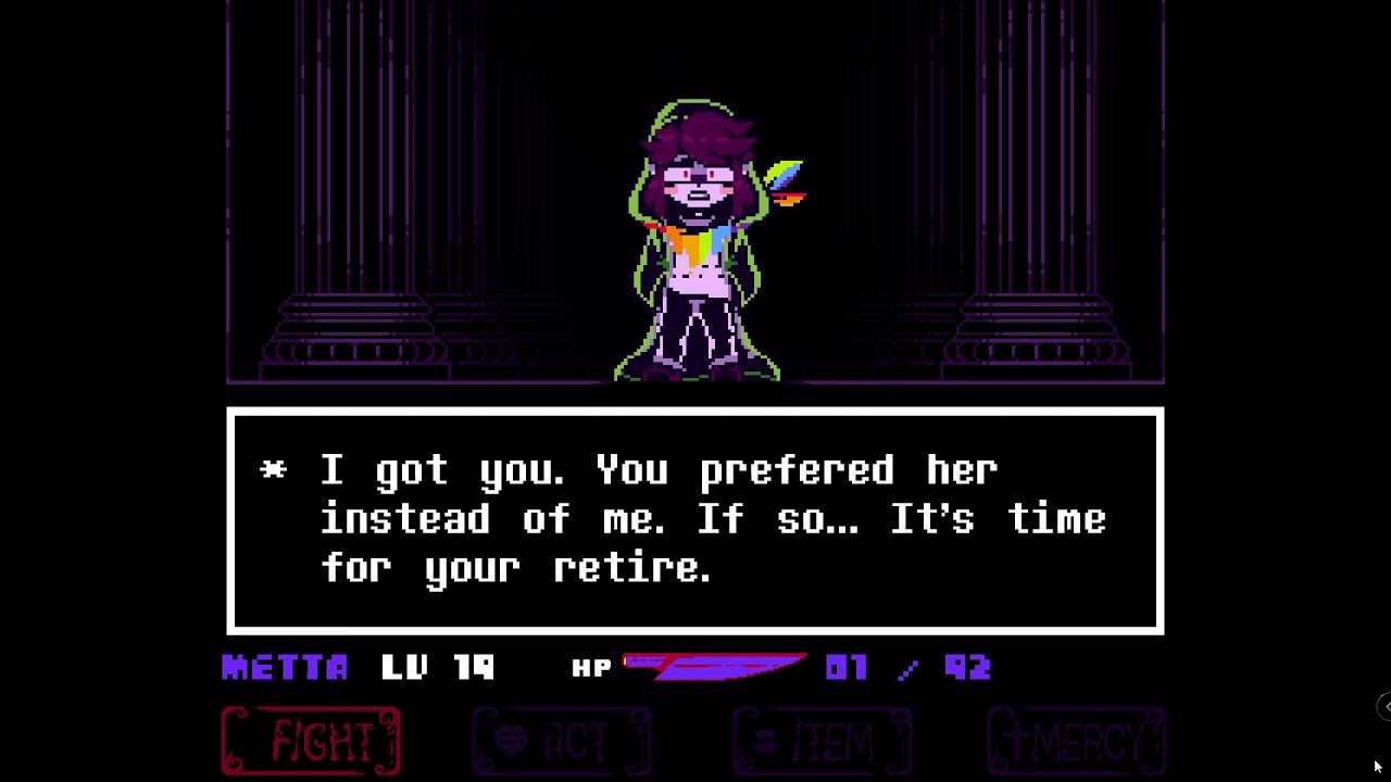 Storyshift Facing Demons Pacifist run 
