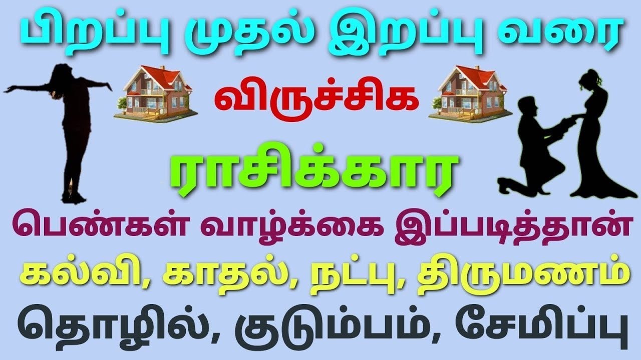விருச்சிக ராசி பெண்கள் குணம் தமிழ் 2026 | viruchiga rasi pengal kunam | விருச்சிக ராசி பெண்கள் குணம்