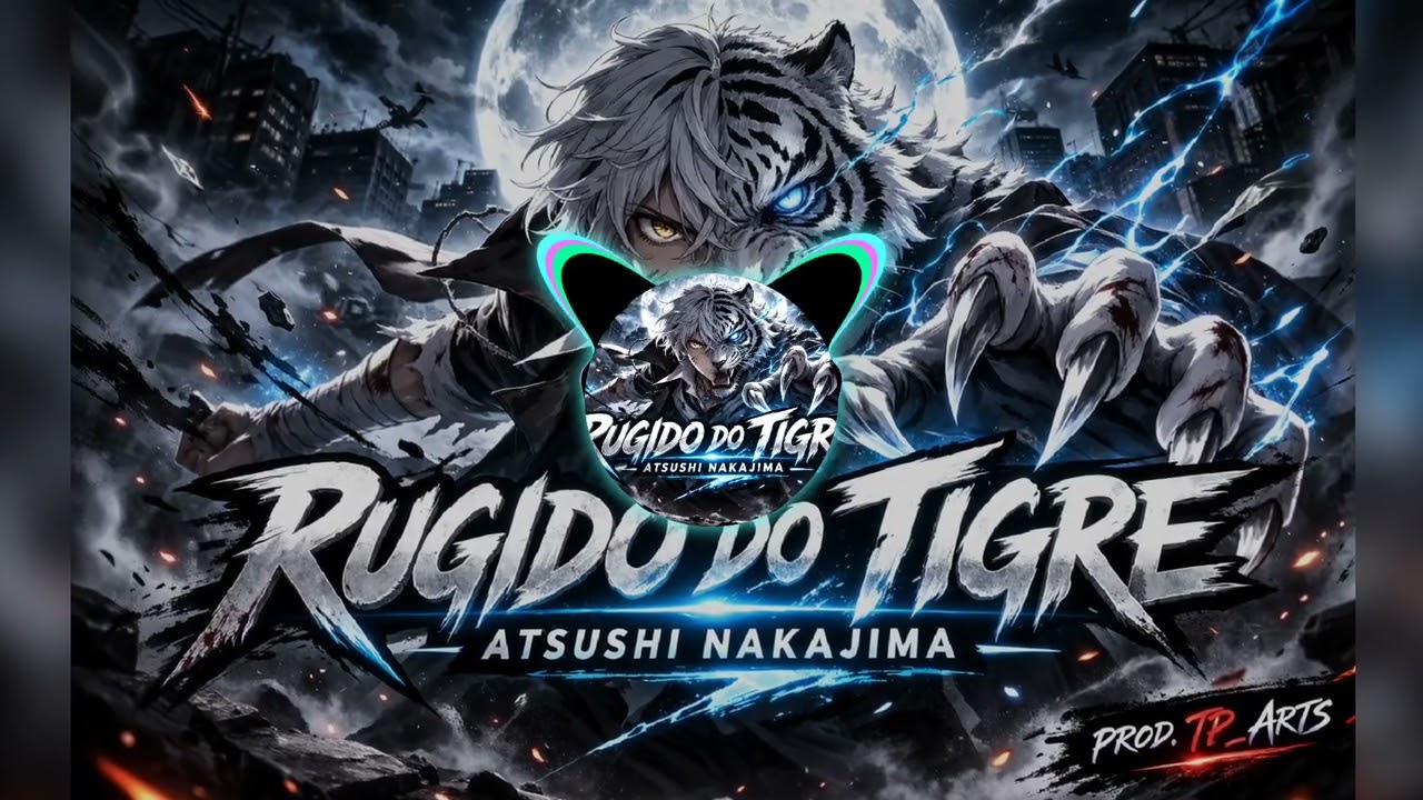 Rugido do Tigre - Atsushi Nakajima (Transformação do Tigre Branco) | Rap Trap de Anime