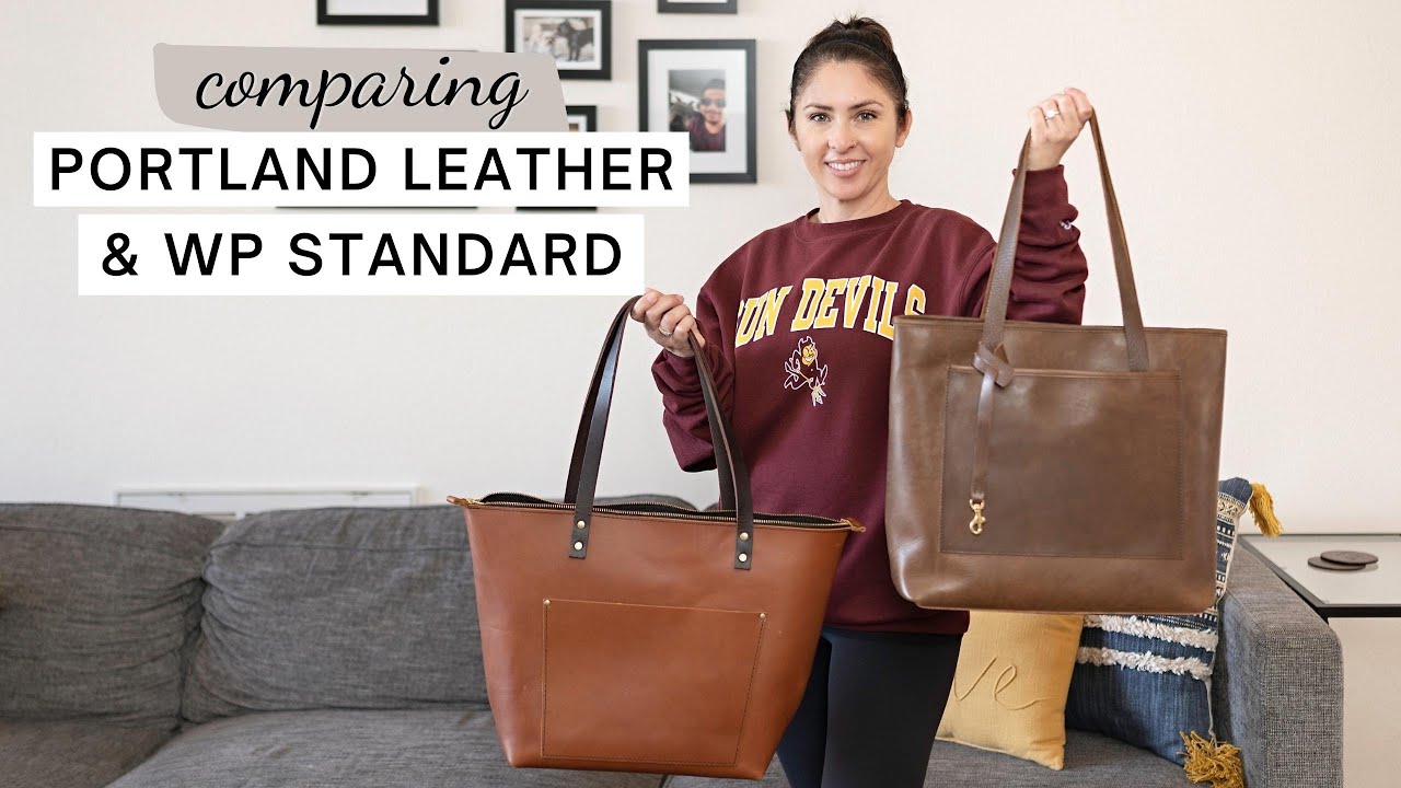 Leather Work Tote Comparison | WP Standard & Portland Leather
