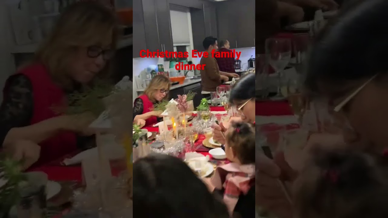 Christmas eve Family dinner 2022
