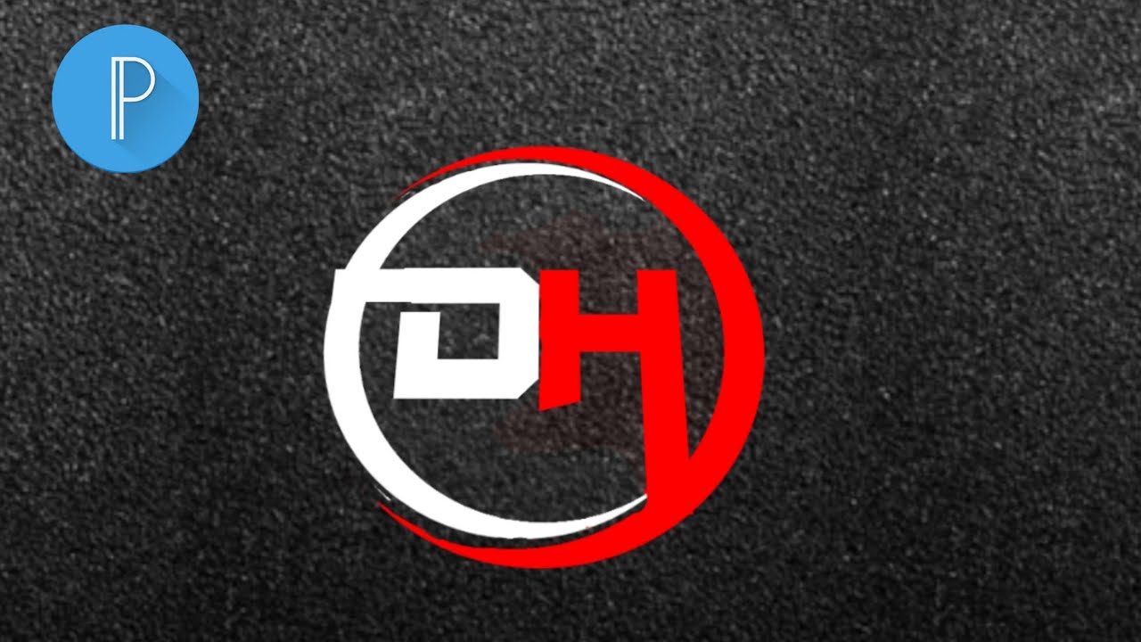 Professional  DH logo design pixellLab tutorial | pixellLab Logo design  #logodesign #Logotutorial
