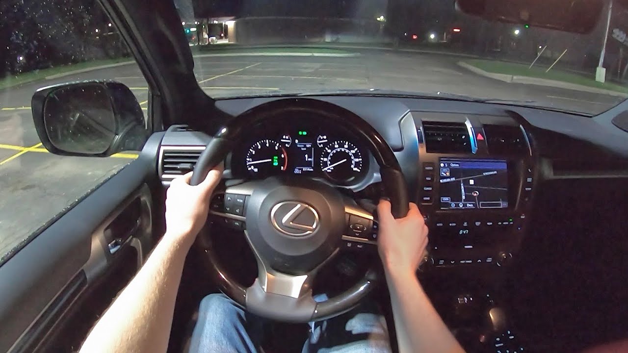 2020 Lexus GX 460 Luxury - POV Night Drive (Binaural Audio)
