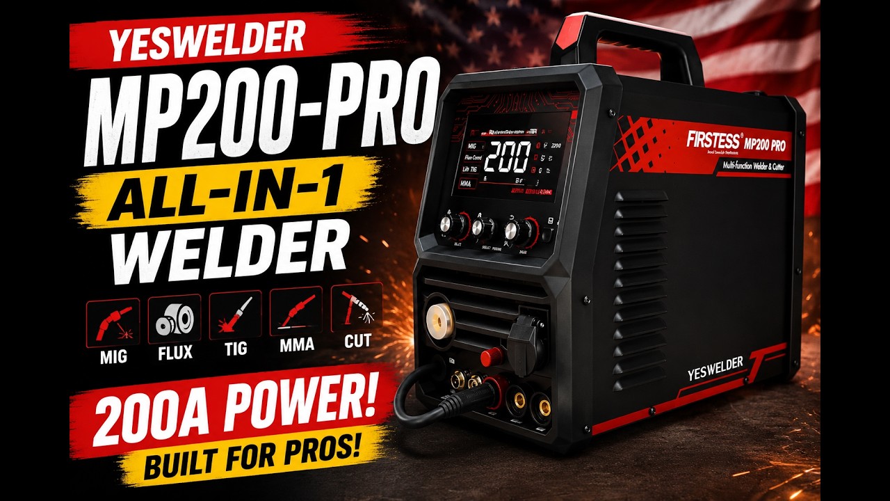 YESWELDER MP200 Pro &mdash; лучший многофункциональный сварочный аппарат 2026 года!