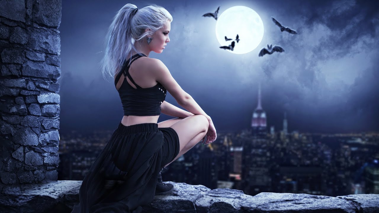 Blue Moon Light Photoshop Tutorials Photo Effects | Fantasy Photo Editing