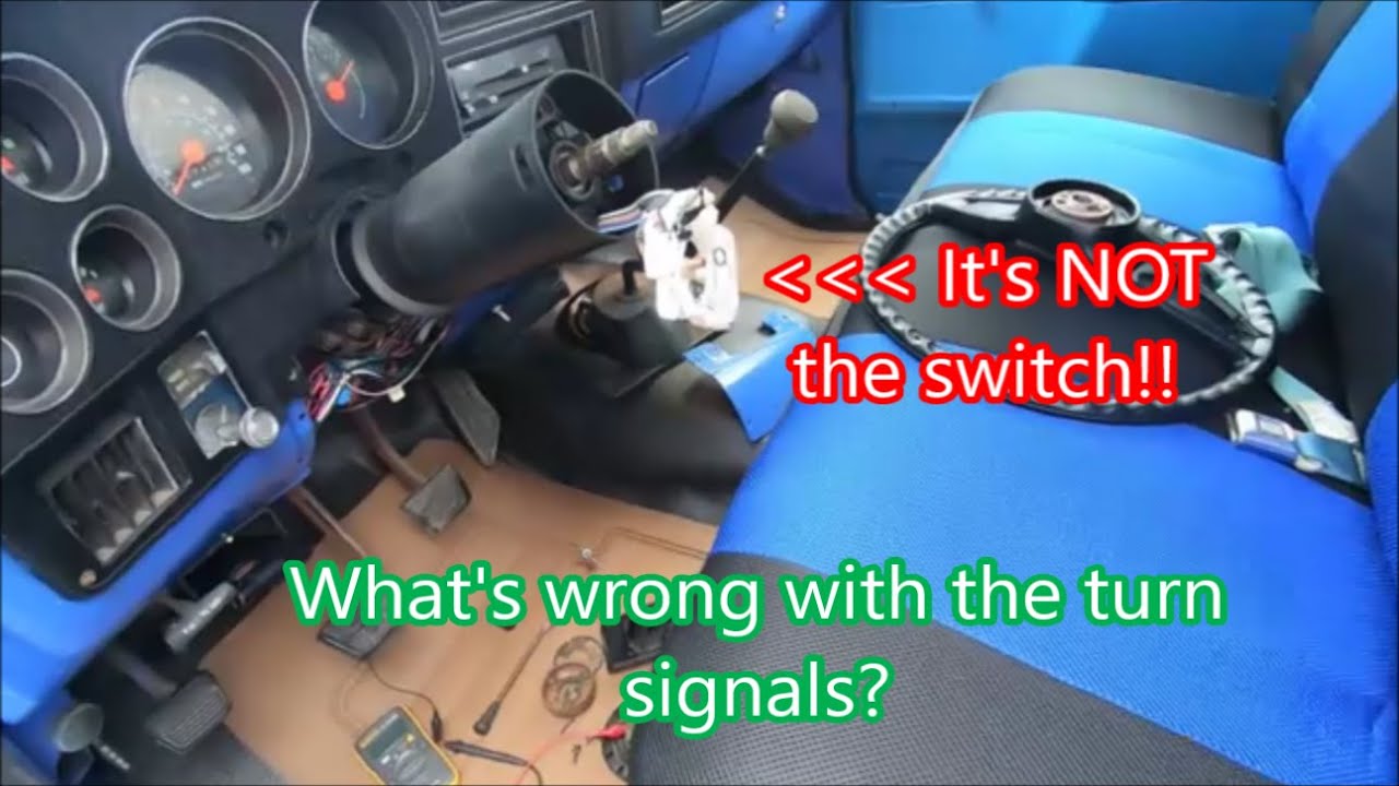 1978 GMC crew cab turn signal troubleshooting