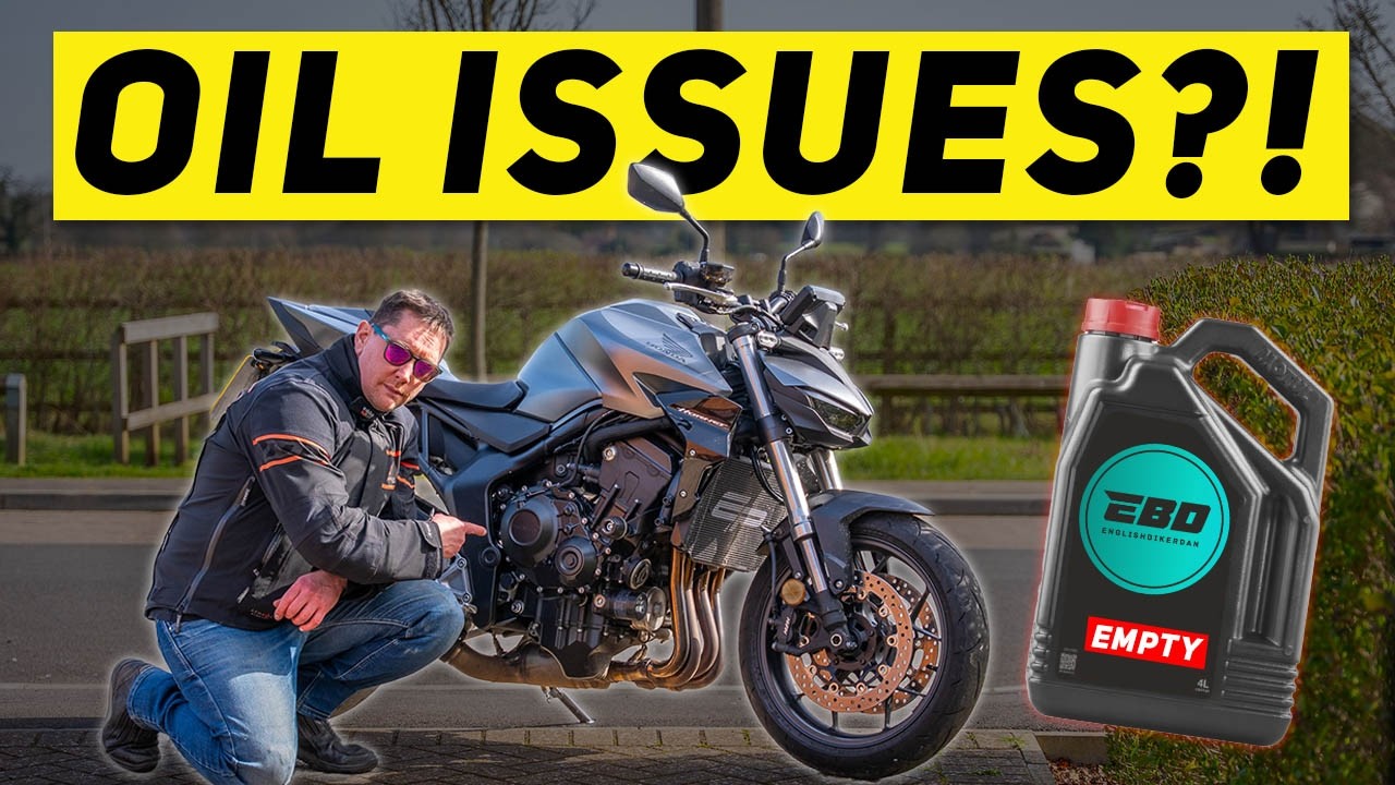 Is the 2025 Honda CB1000 Hornet Burning Oil? Mine Is!
