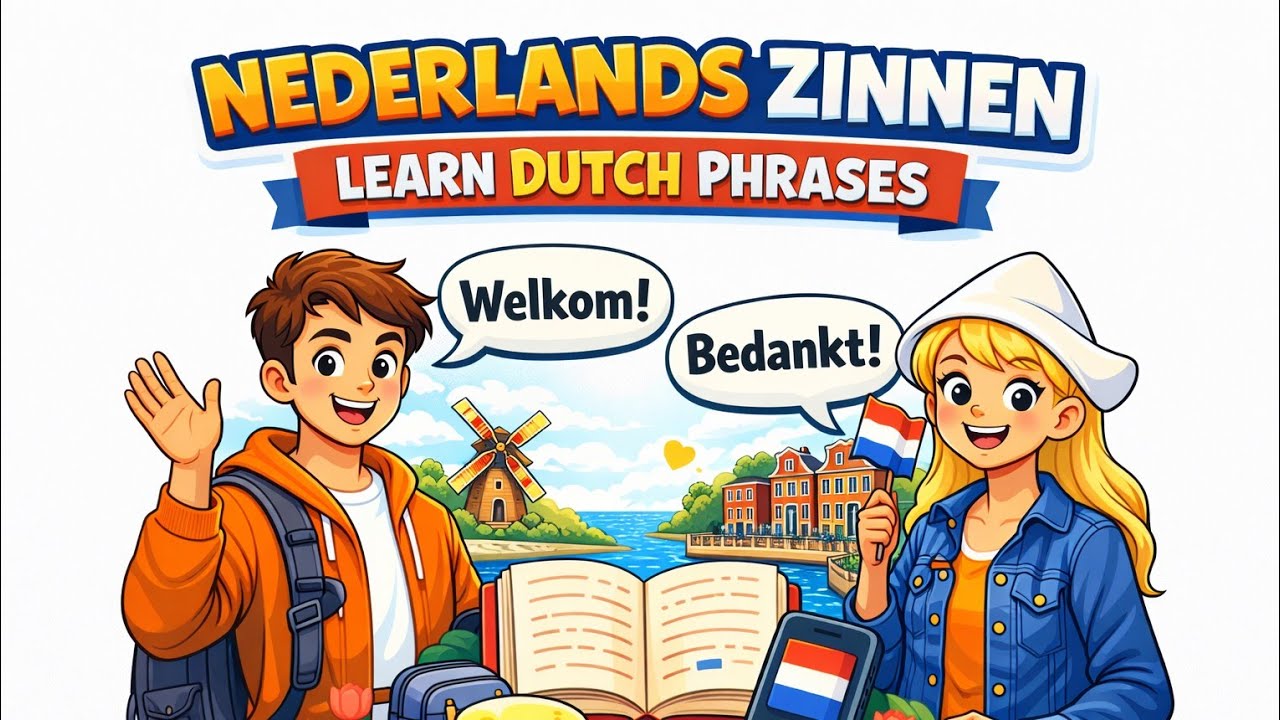 Learn Dutch,Nederlands Leren (Dutch English Phrases 2)