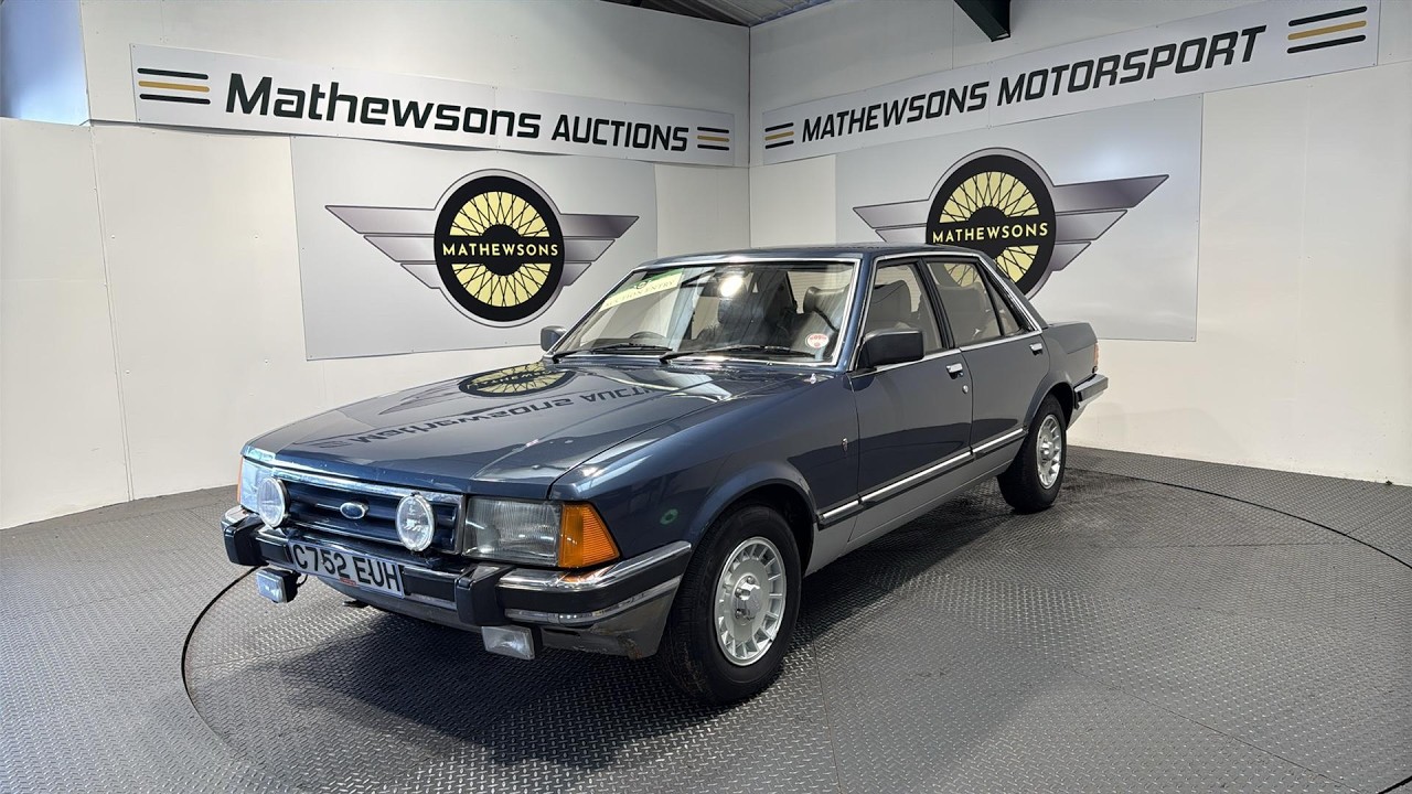 Ford Granada Ghia X Auto 1985 года выпуска | Mathewsons Classic Cars | Аукцион: 24, 15 и 26 июня ...