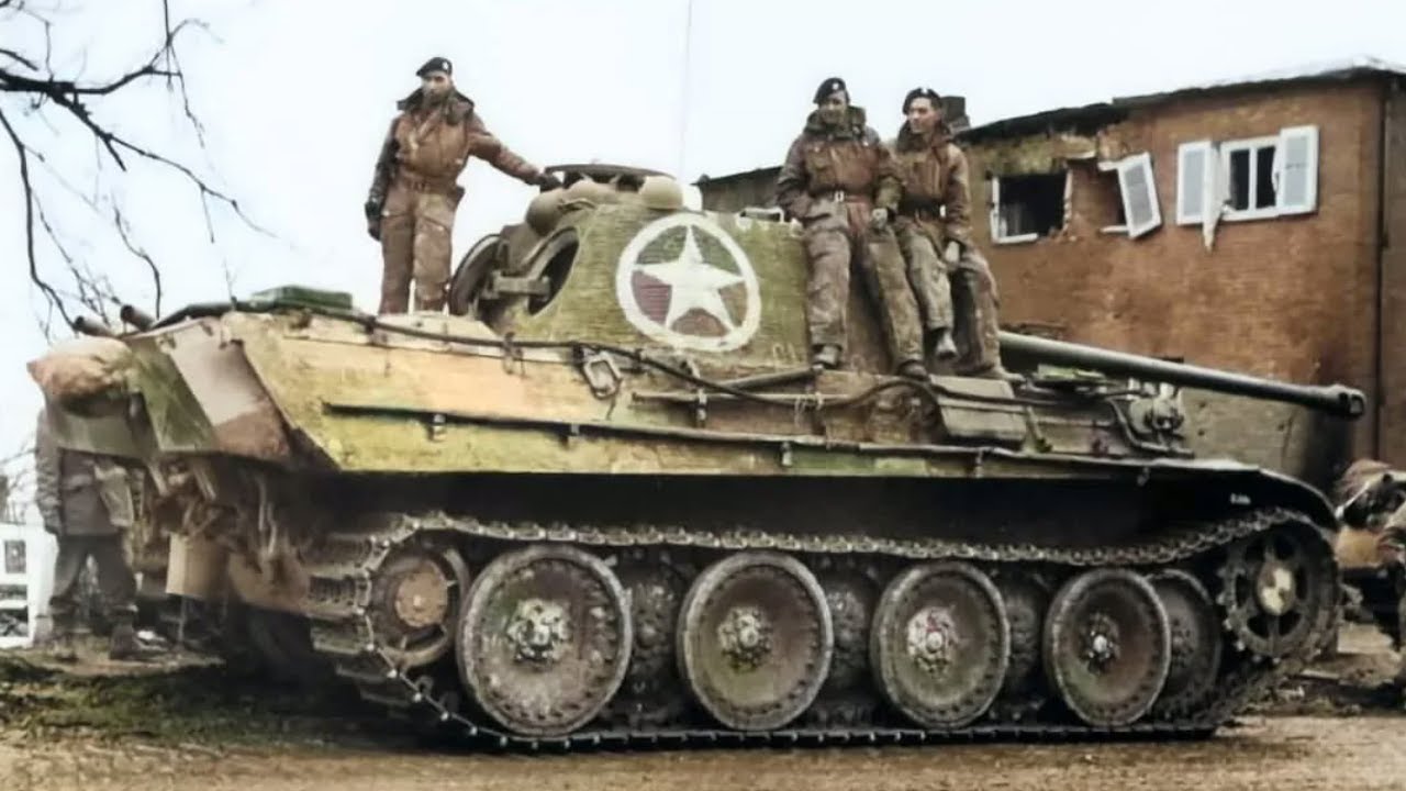 British Engineers Tested Germany's Panther Tank — All Five Failed From Engine Fires