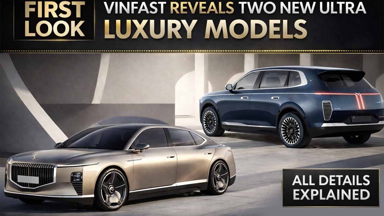 Vinfast 800S SUV And 900S Sedan Ultra Luxury Models Revealed - Explained All Spec, Features And More