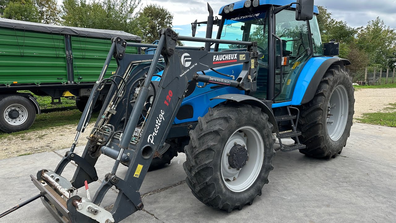 Landini Mythos 110 homlokrakodós traktor - elkelt