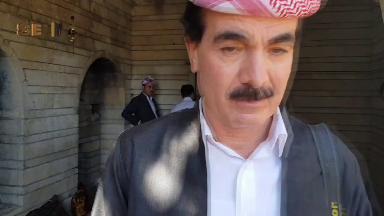 زور بەرێز شێخ شامو سەروکێ دەستەیا بلند یا بنگەهێ لالش  سەردانا پەرستگەها پیروزا لالش کر