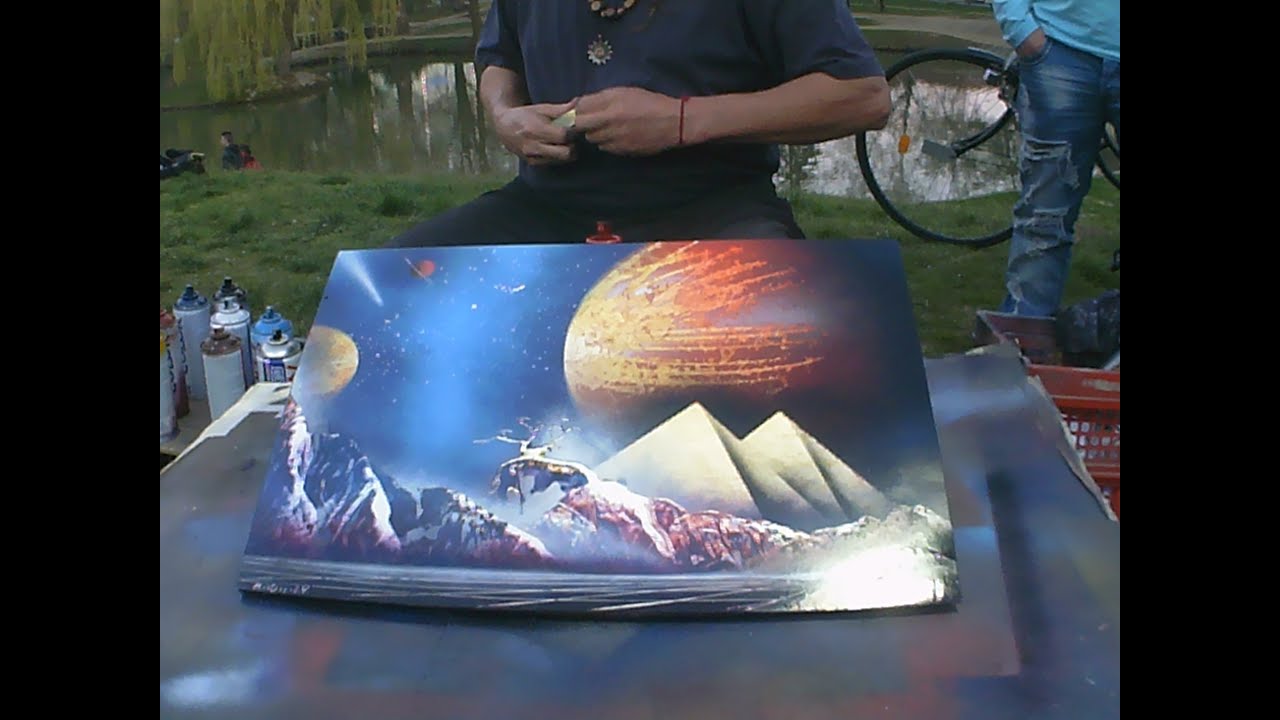 Spray Paint Art 11:36 min