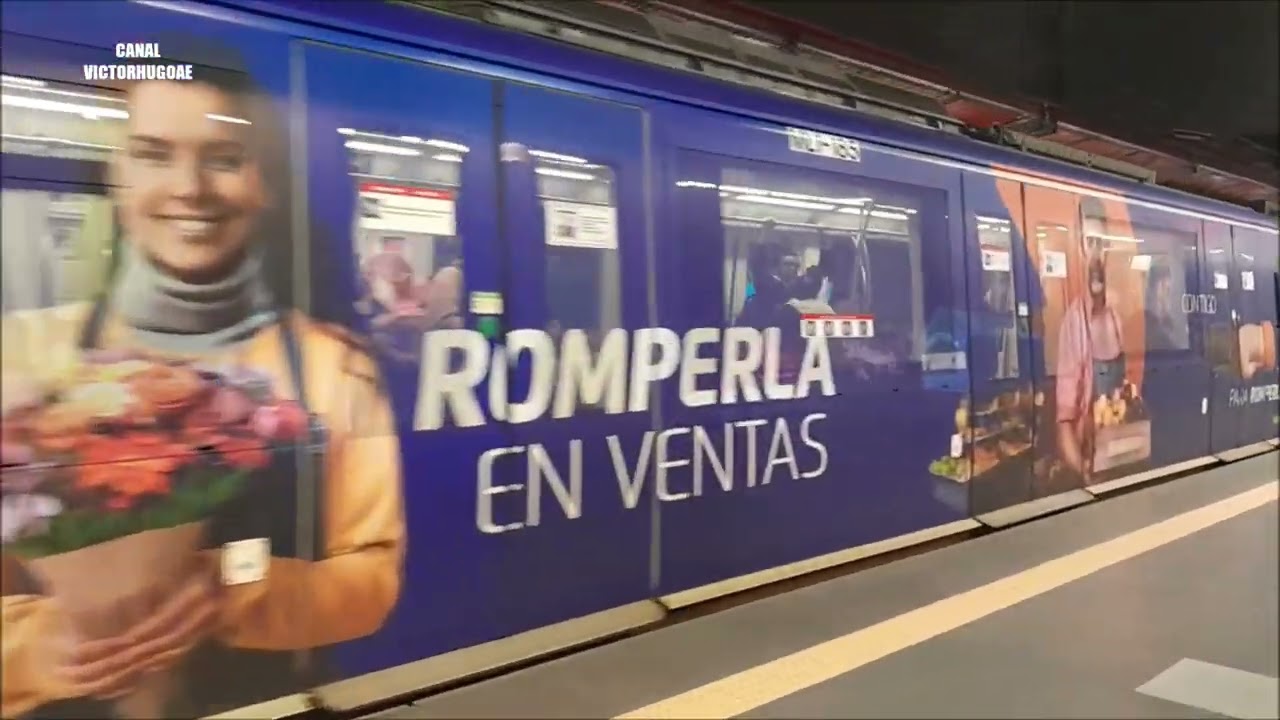 Trenes de la LINEA 1 DEL METRO DE LIMA -Agosto 2024.