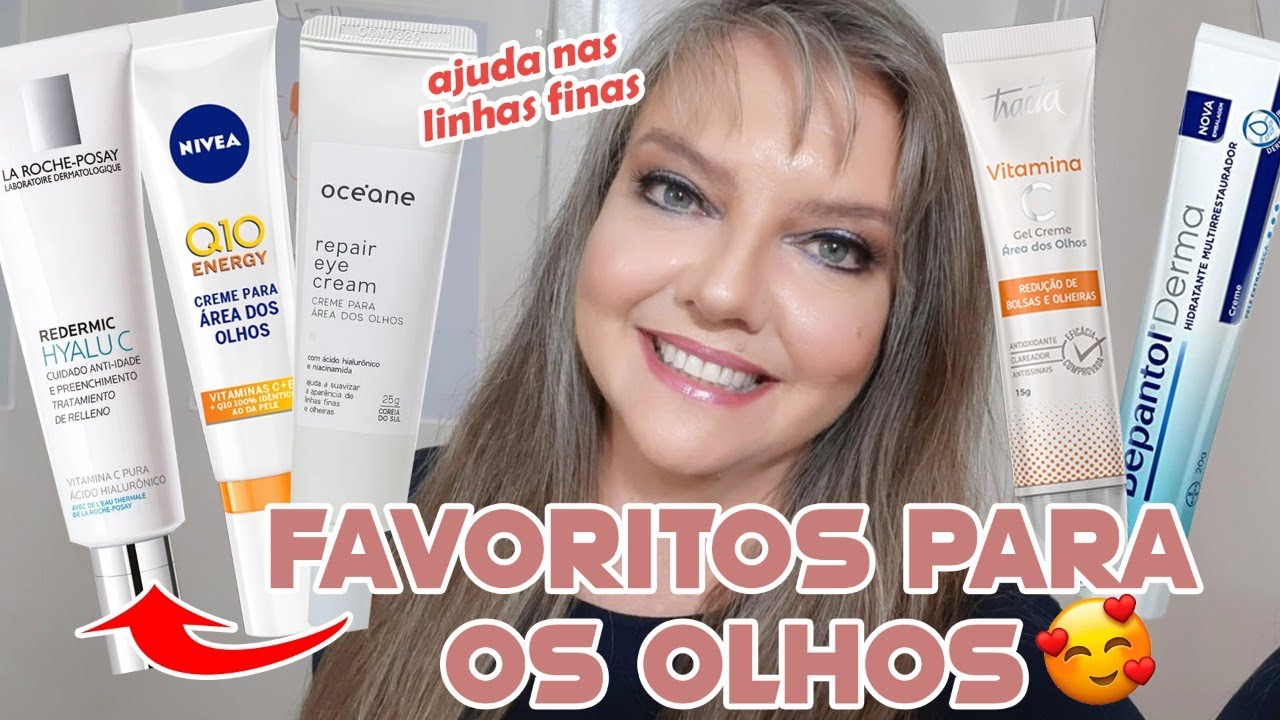 FAVORITOS para área dos OLHOS