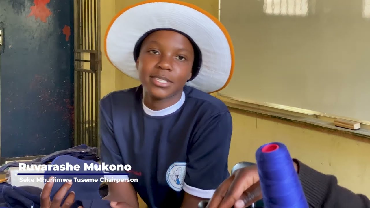 Seke Mhuriimwe Girls Make a Change - Reusable Pads Keep Them in School | #FAWEZI