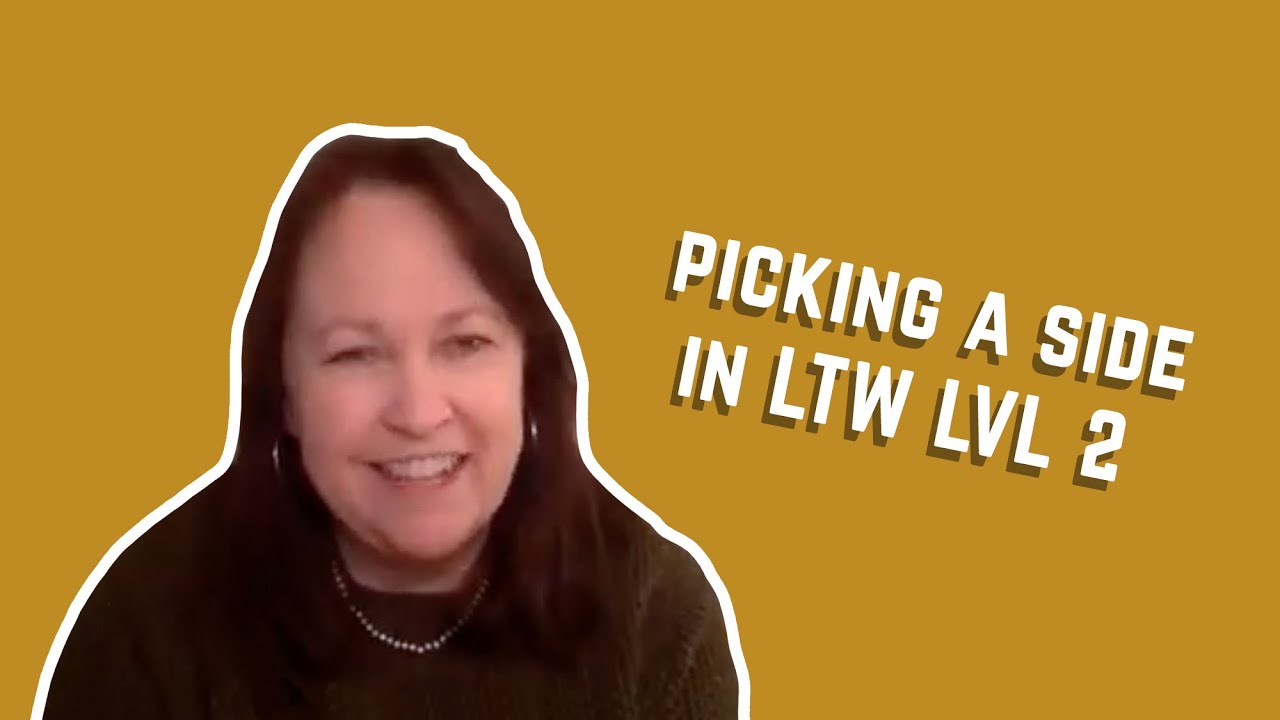 When should you pick a side in the Lost Tools of Writing 2?