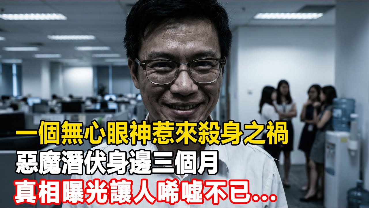 茶水間一個無心眼神，竟惹來殺身之禍！惡魔潛伏身邊三個月，真相曝光讓人唏噓不已...