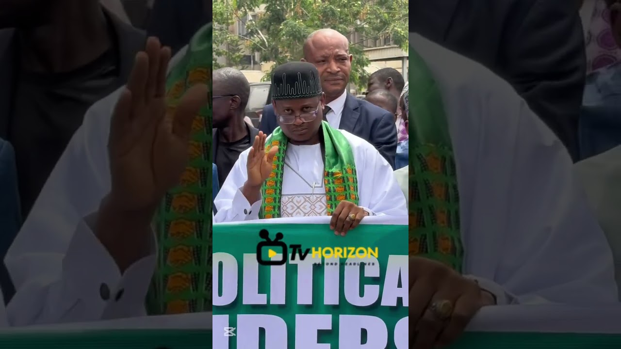 BREAKING: Nafiu Bala Gombe Led ADC Protest at INEC