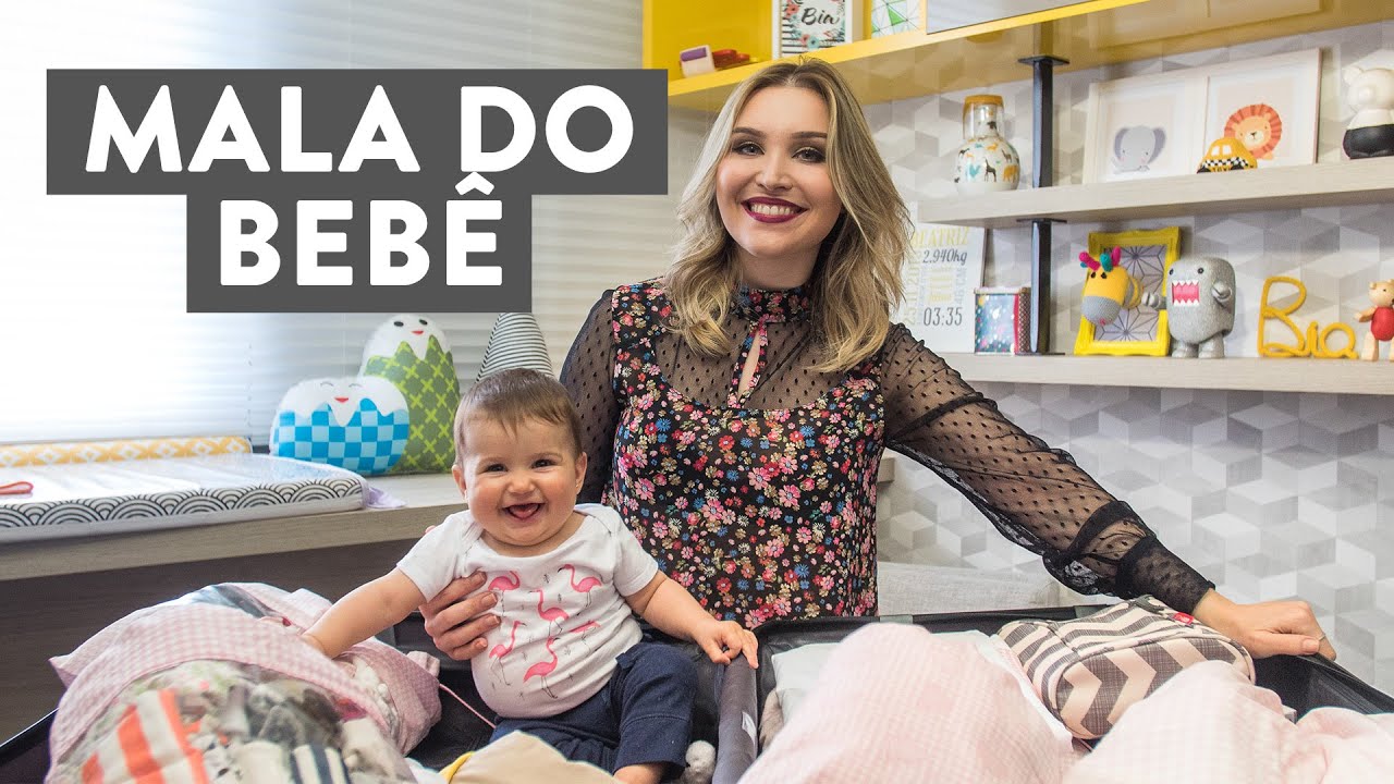 Mala da Bia pra uma semana fora - Por Lu Ferreira
