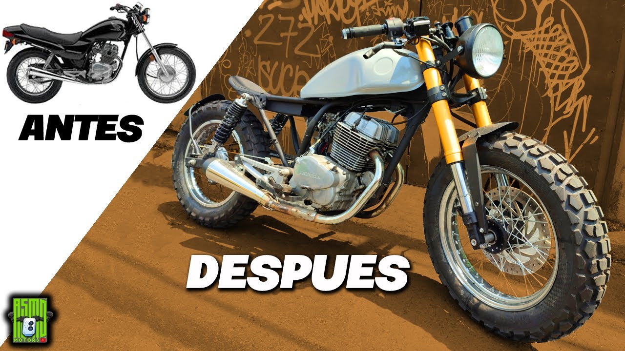 HONDA NIGHTHAWK 250 FULL CUSTOM CON PIEZAS DE KTM 😨🤯