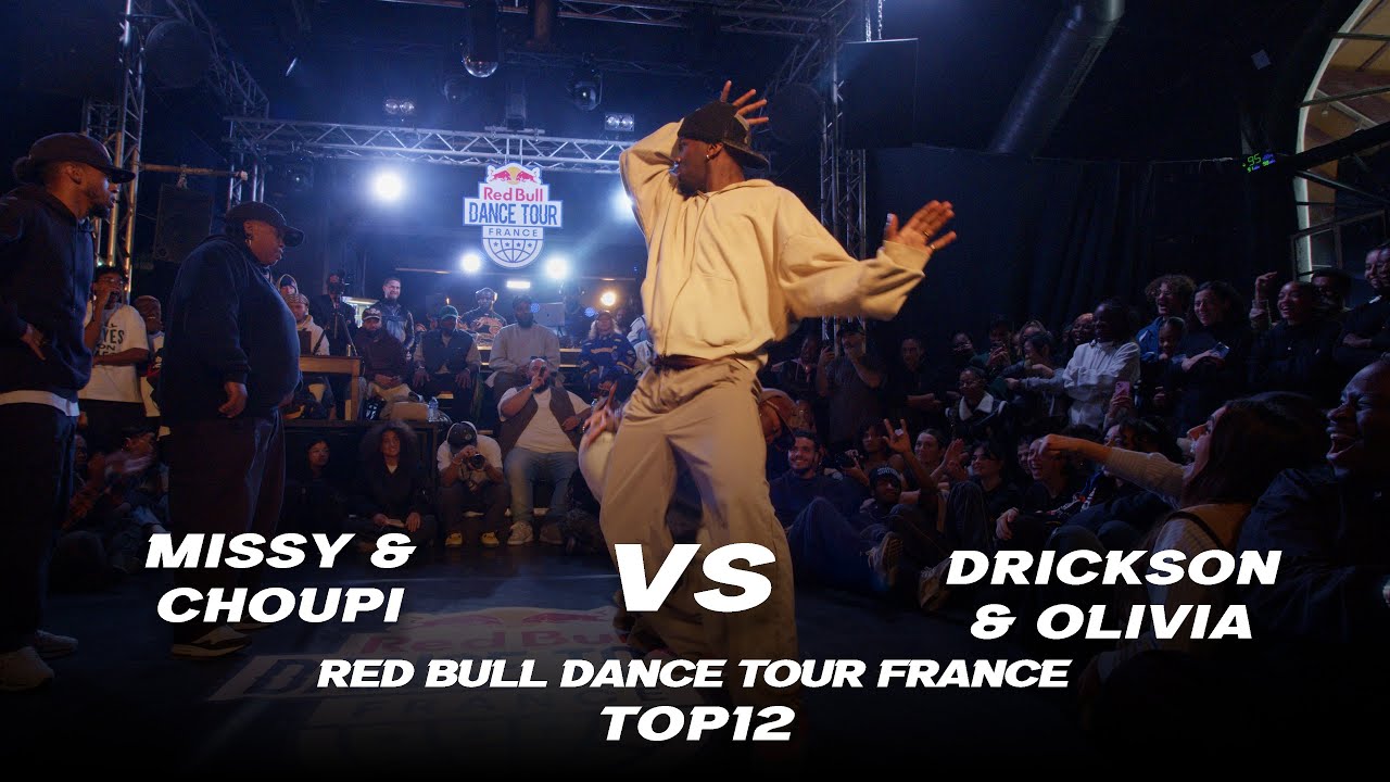Missy & Choupi vs Drickson & Olivia | HIP HOP 2VS2 TOP 12 | RED BULL DANCE TOUR FRANCE 2024