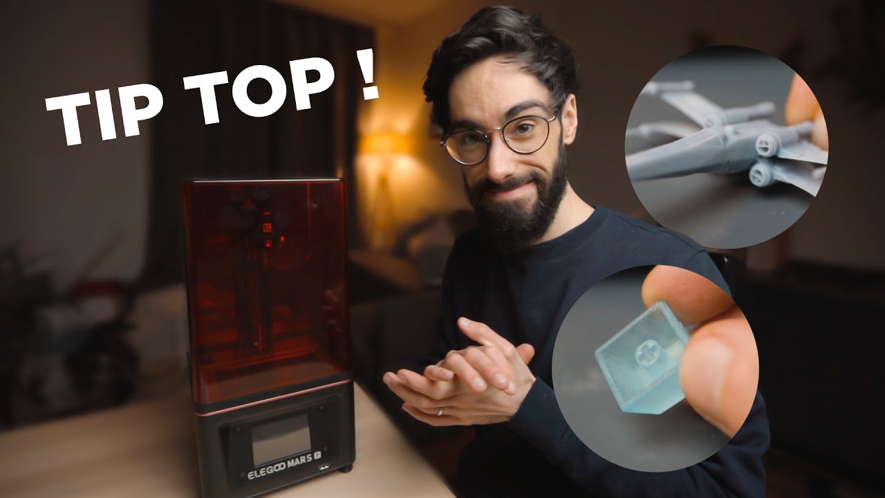 IMPRESSION 3D RÉSINE: Bien débuter avec la Elegoo Mars Pro !