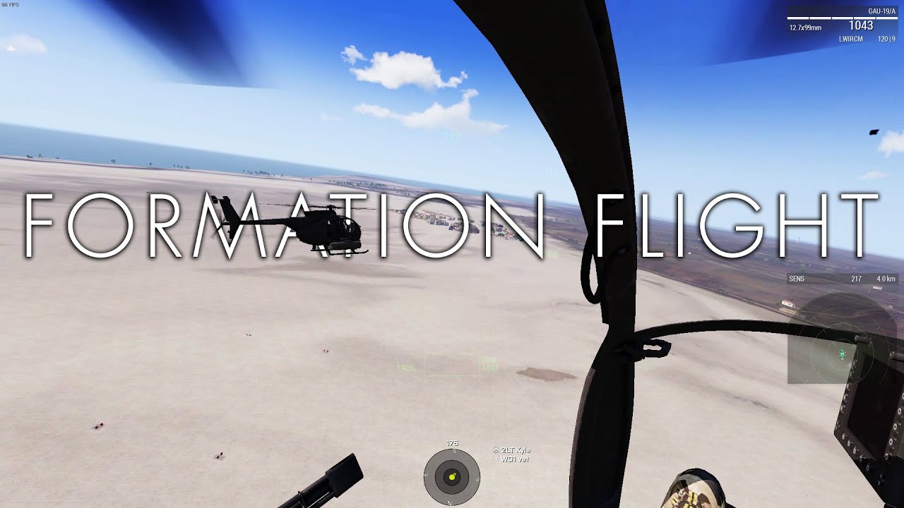 AH-6 Formation CAS Training | Arma 3