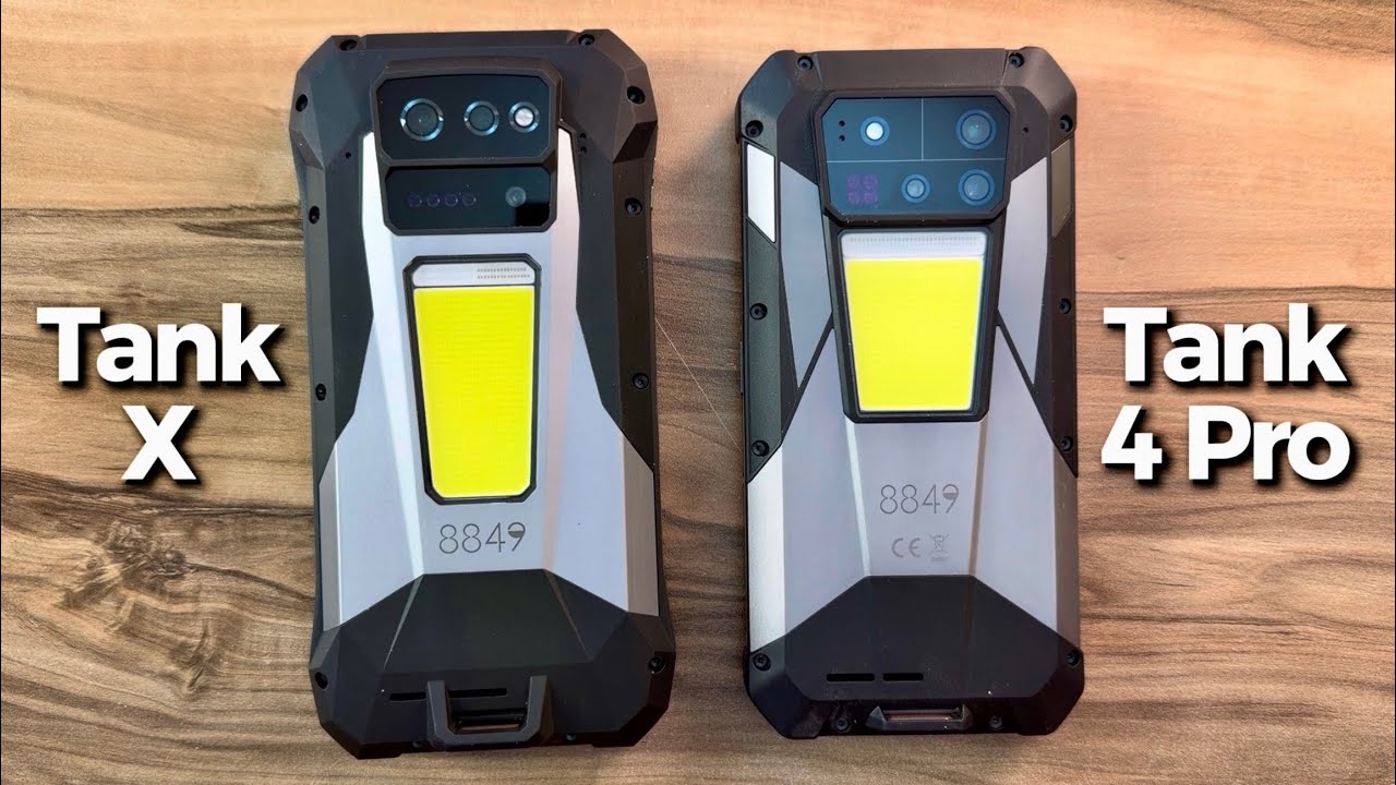 8849 Tank X vs 8849 Tank 4 Pro / Unihertz