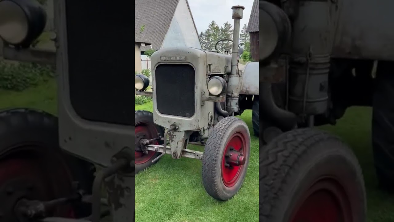 Deutz F2M 315 auch Stahlschlepper genannt