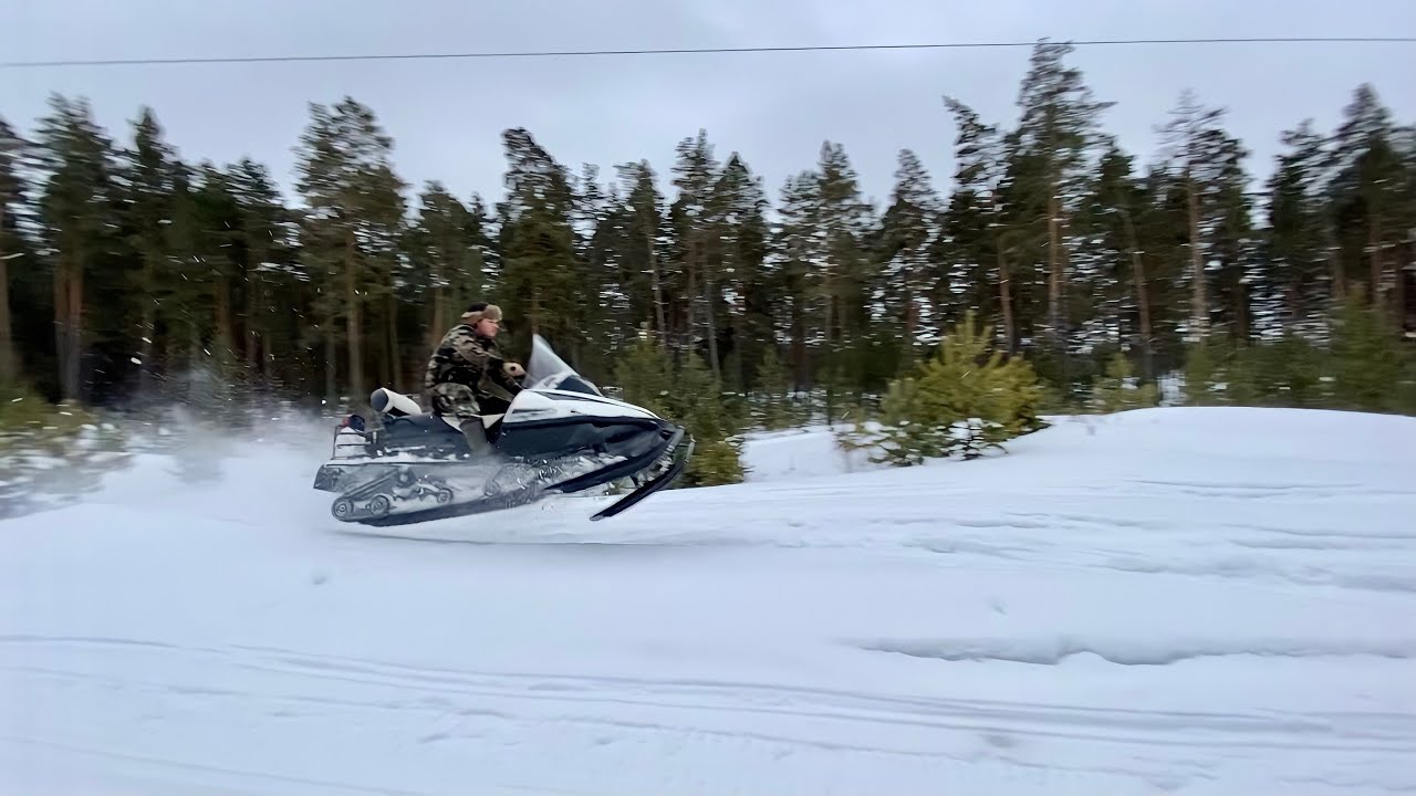 Летающий снегоход Тайга Варяг 550