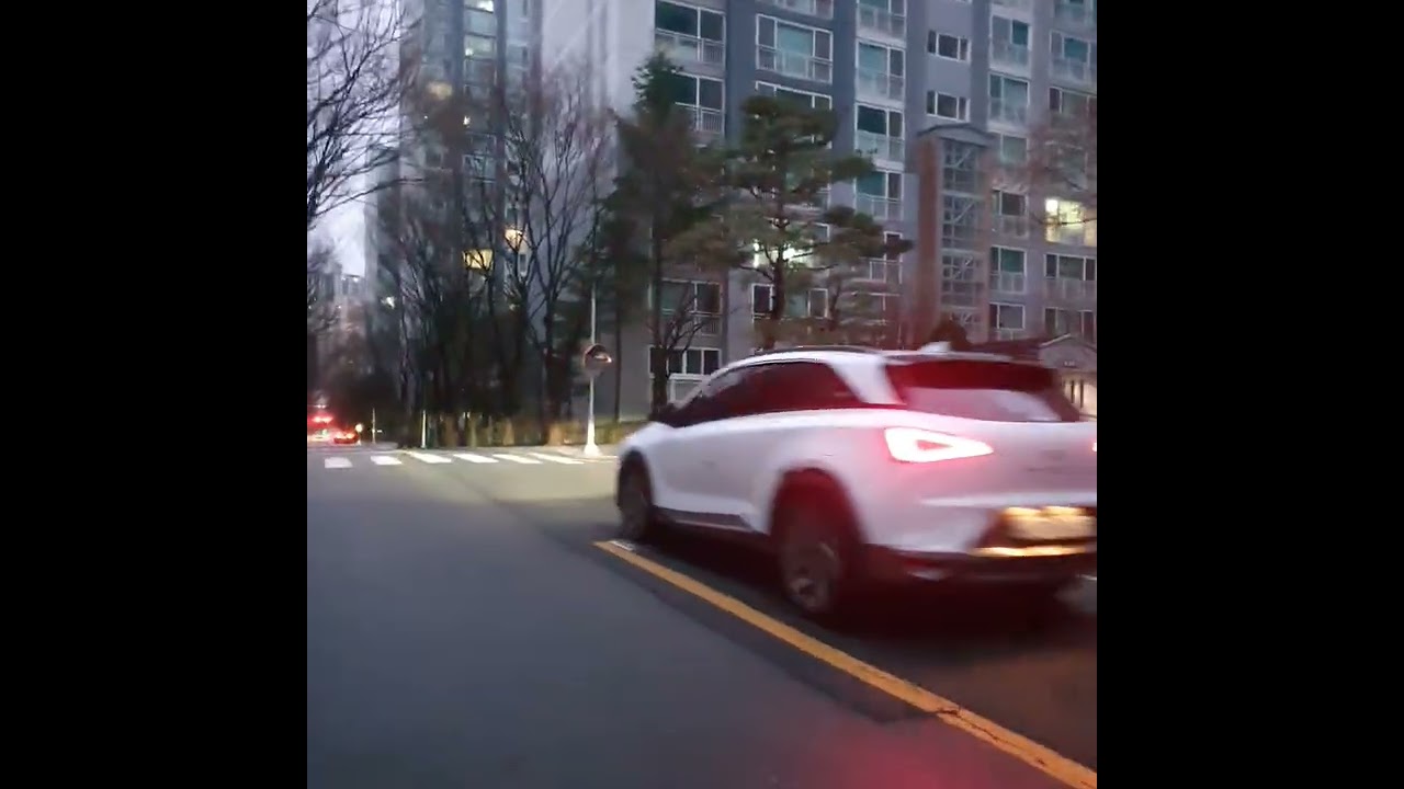 성복동 아침