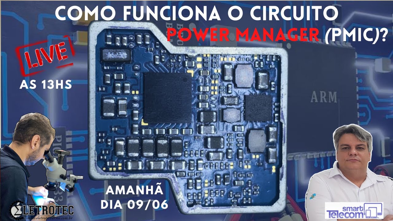Como Funciona o Circuito POWER MANAGER (PMIC)?