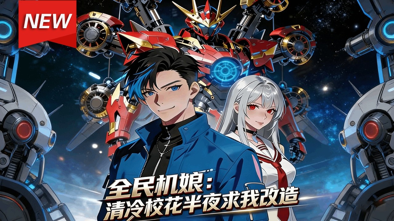 MULTISUB📢新番上线《全民机娘：清冷校花半夜求改造》第1~60集丨李乾坤穿越到机娘世界，激活&ldquo;神级改造系统&rdquo;，救下状态不佳的E级机娘夏烬，将其改造为顶尖战力，在机娘大赛中夺回遗产。#破晓动漫社