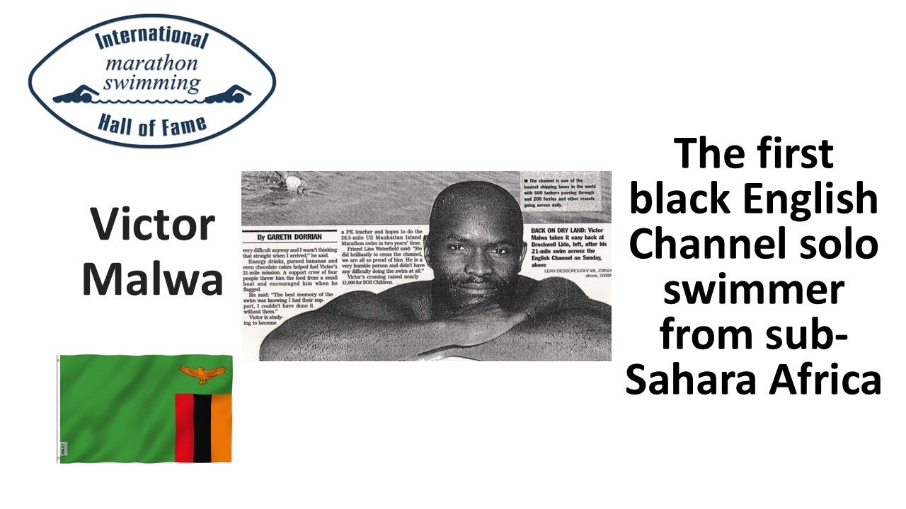 Victor Malwa - The first black English Channel solo swimmer from sub-Sahara Africa