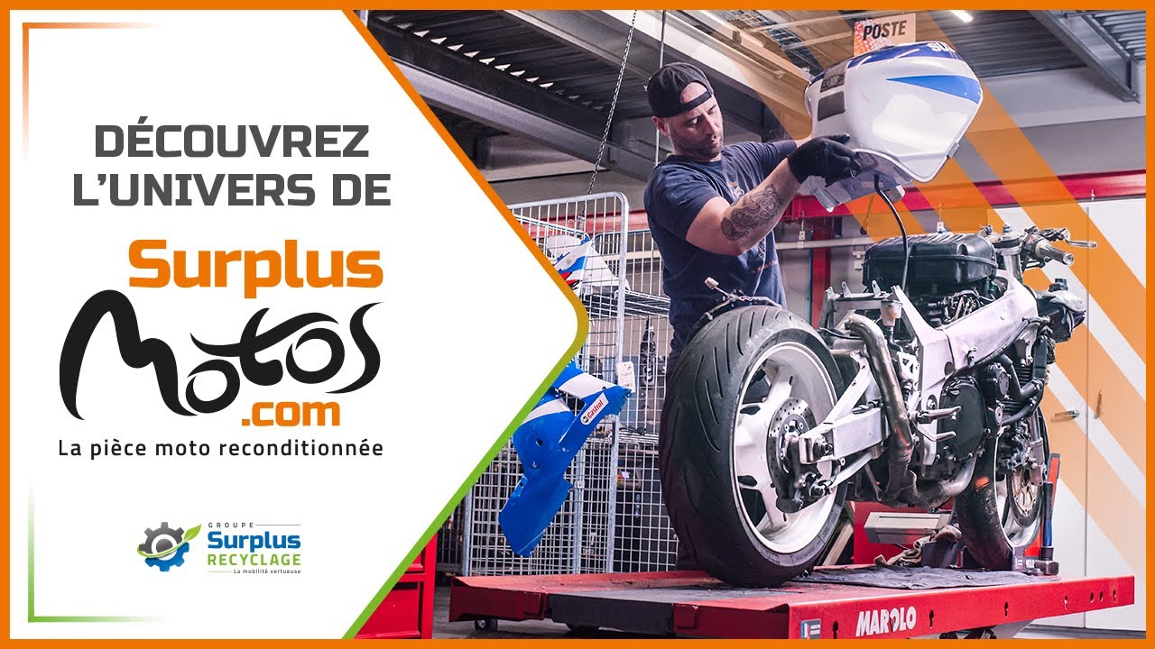 SURPLUS MOTOS - PRODUCTEUR DE PIÈCES 2/3 ROUES RECONDITIONNÉES ♻🏍