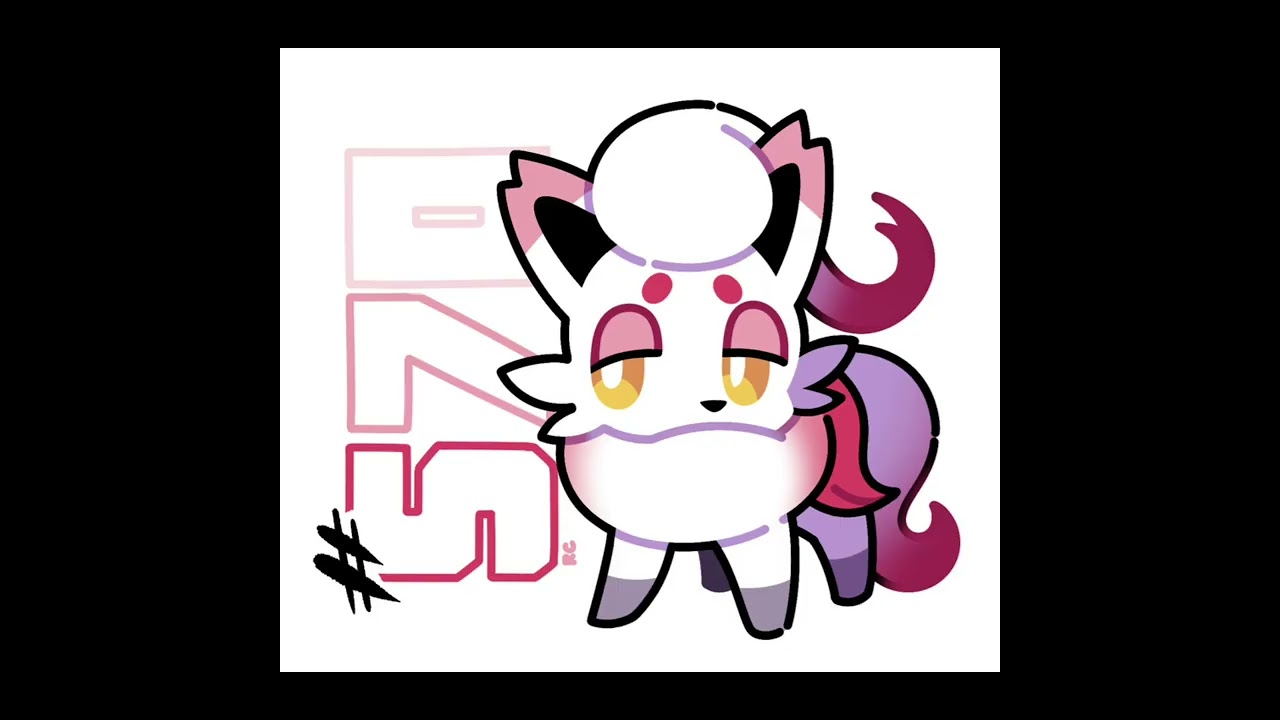 ❤️🖤Zorua tribute ft. hisuian zorua🤍❤️