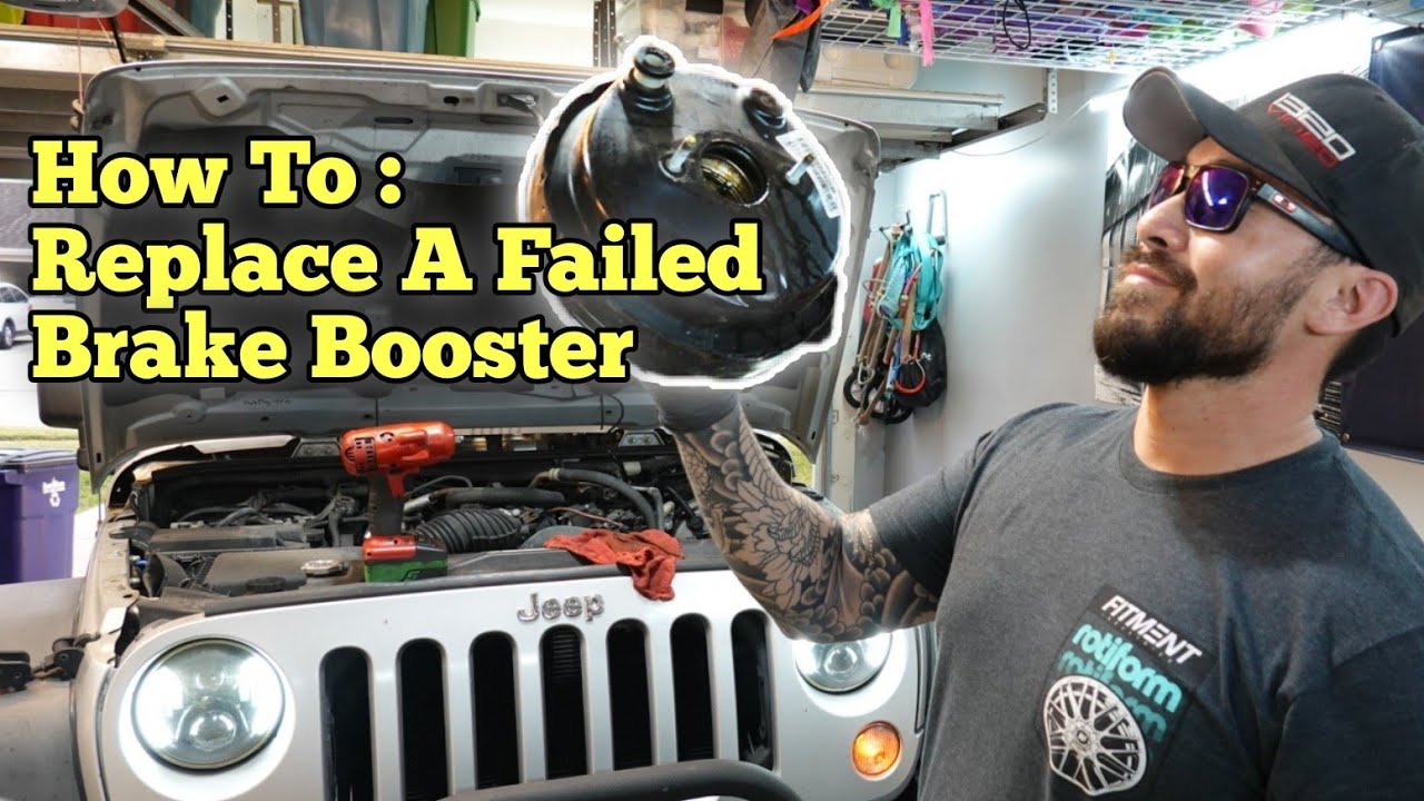 How to Replace a Failed Vacuum Brake Booster on a Jeep Wrangler JK / Brake Booster Failure Part 2