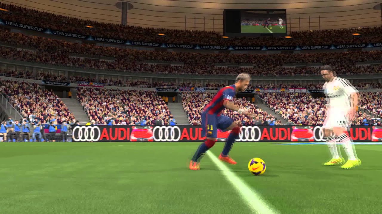 PES2014 ● FC Barcelona 14-15 ● Tiki-Taka & Goals & Skills ● Barca is Back! ●