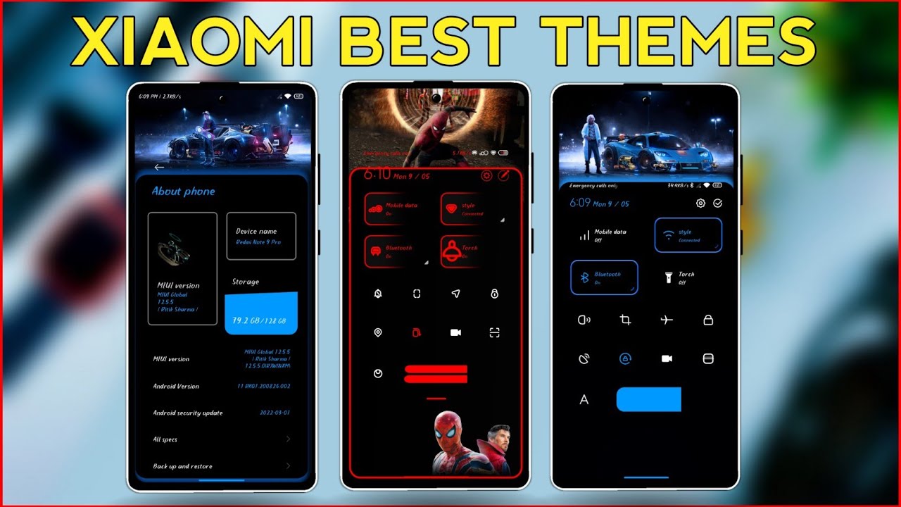 Top 3 premium Themes for MIUI 12 | Best Control centre Xiaomi Themes | Any Redmi And Poco Device