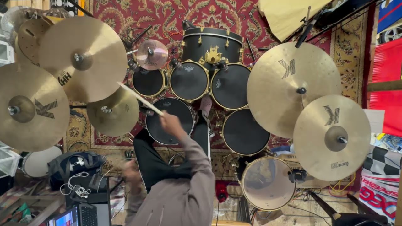 “WAIT” by ‪@shedtracks‬ (2 TAKES) #shedtracks #drums #gospelmusic #livearrangement