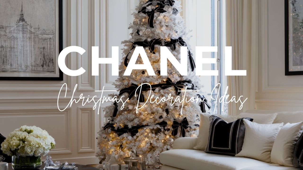 Создаём дома эстетику CHANEL к Рождеству