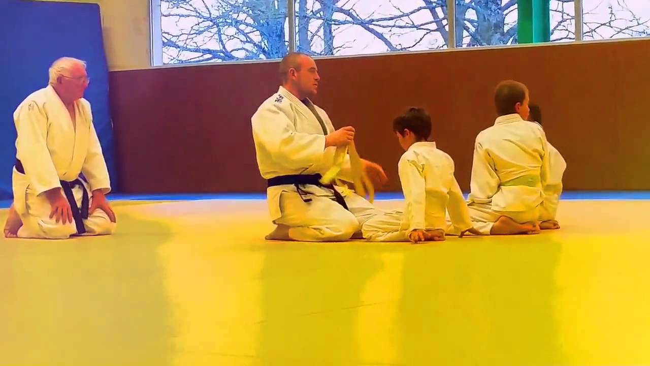 Remise de ceinture Jaune - Orange d'Antonin