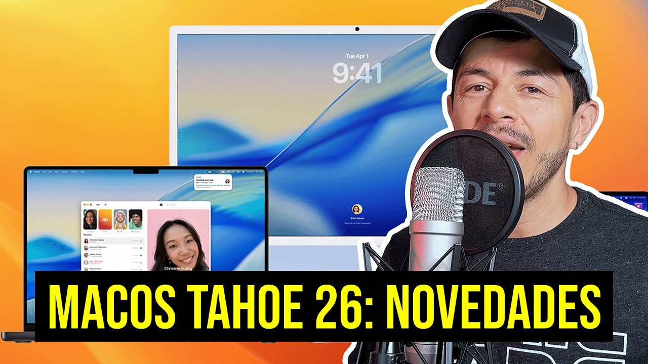 macOS 26 Tahoe: Mis 5 NOVEDADES FAVORITAS (¡Las que REALMENTE usarás!) | marlitonTech