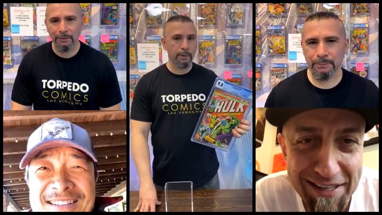 John Dolmayan's Torpedo Comics Livestream with Jim Lee and Shavo Odadjian (2020)