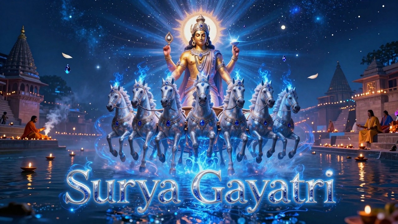 Surya Gayatri: Prosperity at Varanasi Ghats ✨