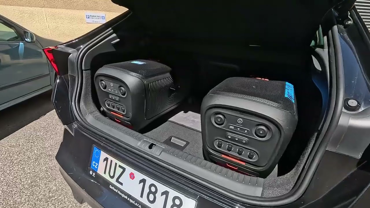 Car Audio with 2x Jbl Partybox stage 320 more 500w