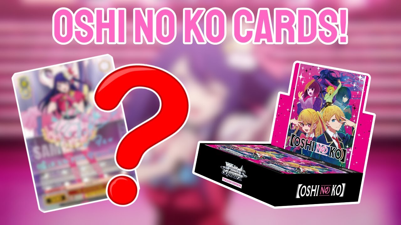 Oshi No Ko Booster Box Opening! | Weiss Schwarz
