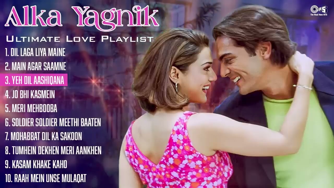 Alka Yagnik Ultimate Love Playlist | Dil Laga Liya Maine, Main Agar Saamne, Yeh Dil Aashiqana
